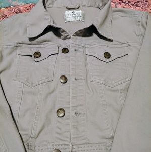 Papaya Cropped Jacket